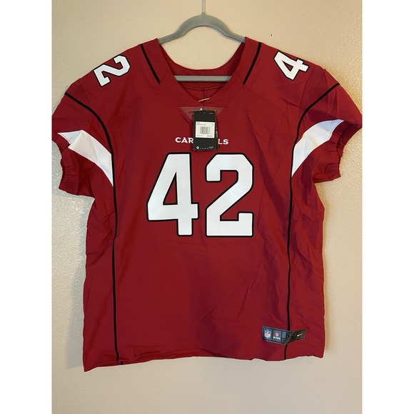Men's 2XL NWT Arizona Cardinals Devon Kennard #42 Nike On Field Jersey Red - Picture 1 of 9